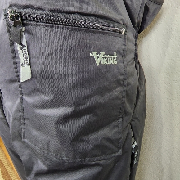 Viking Tempest Black Snow Ski Pants Size Short Size M - Picture 2 of 10